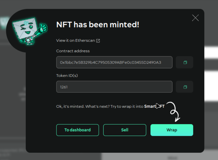 NFT minted